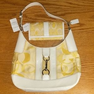 Coach purse/wallet combo